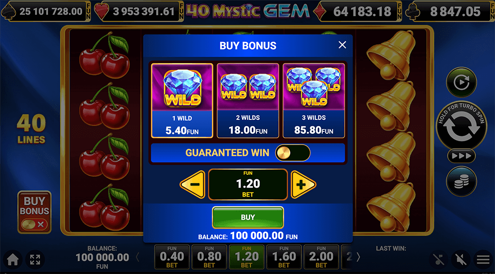Buy Bonus Buy Bonus